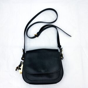 Marc Jacobs Chic Structured Mini Rider Adjustable Cross Body Bag Black Classic